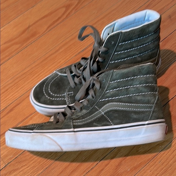 Vans Other - Vans Green High-Top Sneakers